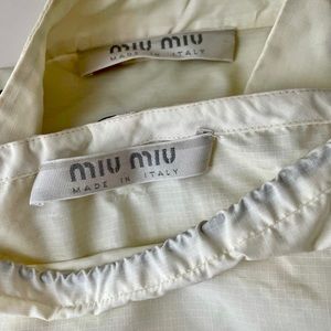 Miu Miu vintage skirt & jacket size 40 European